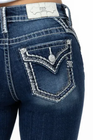Nora Stitched Bootcut Jeans