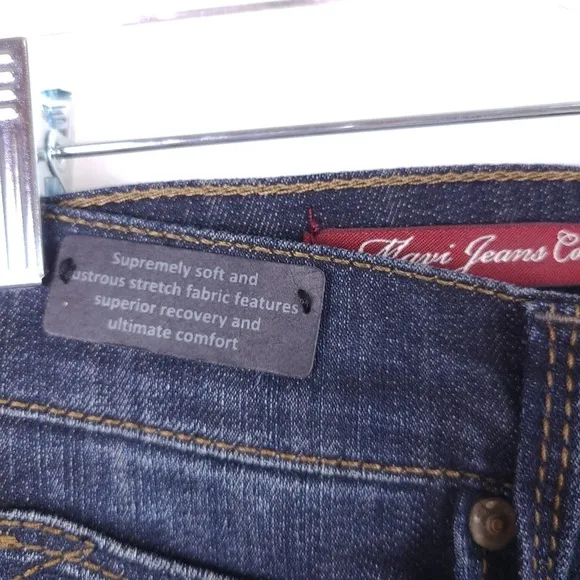 NWT Mavi Molly Bootcut Jeans Size 26 Mid Rise Dark Wash
