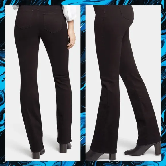NYDJ BARBARA BOOTCUT BLACK