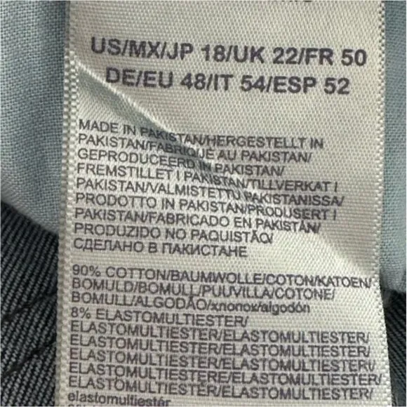NYDJ Women's Barbara Bootcut Jeans Plus Size Liftxtuck Technology Size 18