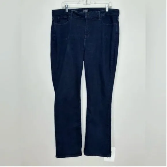 NYDJ Women's Barbara Bootcut Jeans Plus Size Liftxtuck Technology Size 18