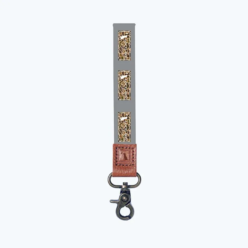 Old School Plate Wrist Lanyard