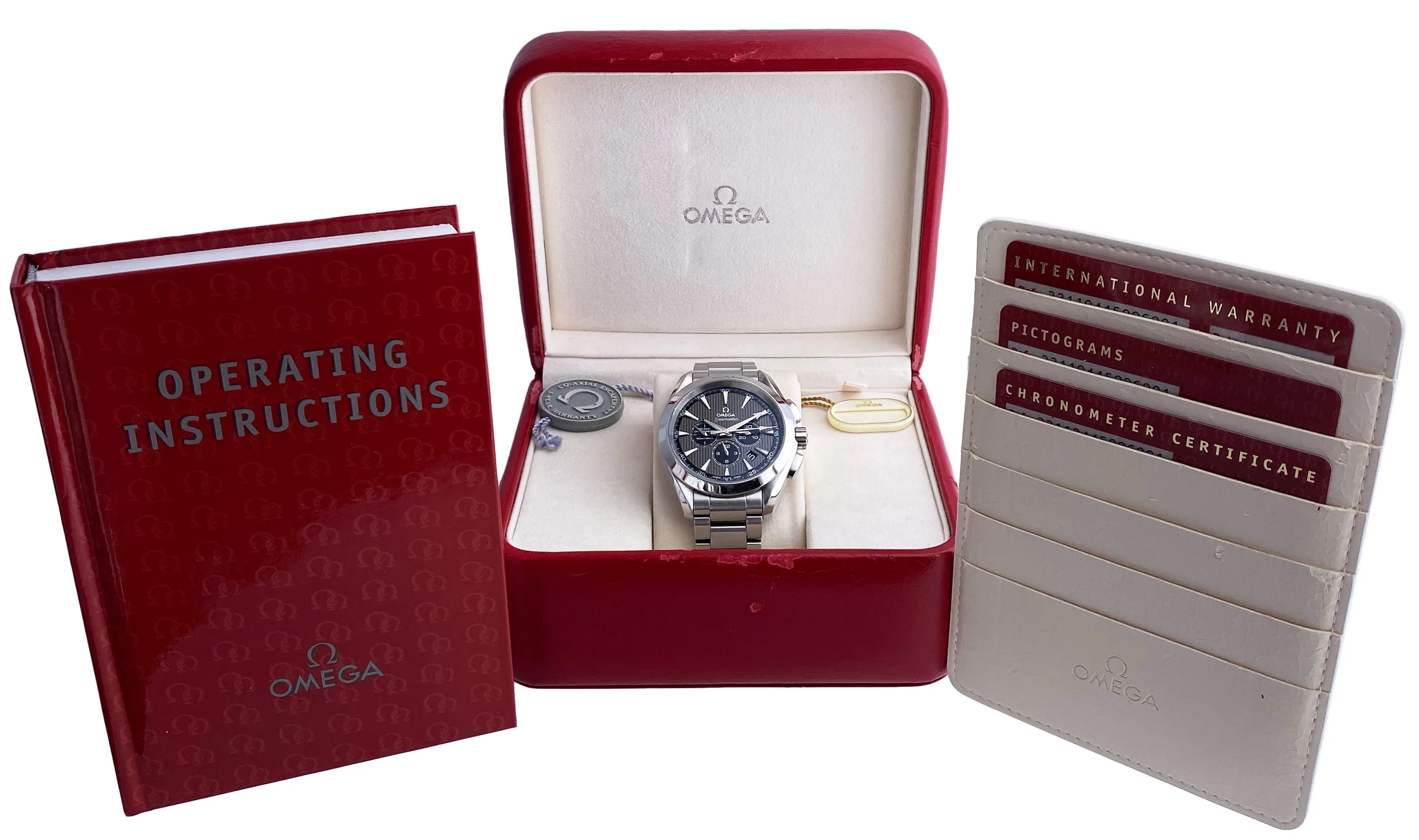 Omega Seamaster Aqua Terra 231.10.44.50.06.001  Mens Watch Box Papers