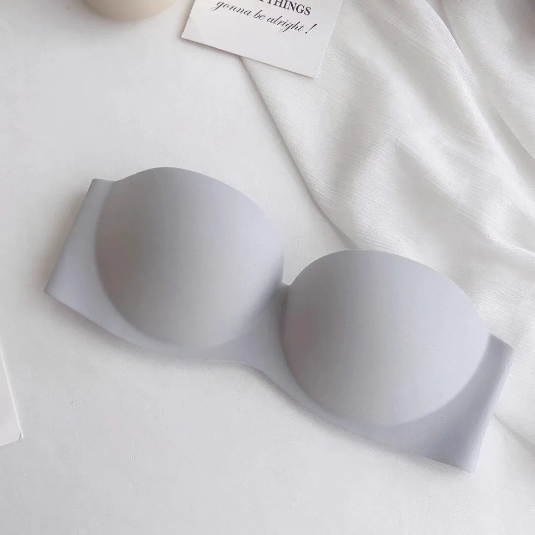 Only A Bra 1/2 Half Cup Seamless Women's Lingerie - One-Piece Bralette, Strapless Boob Tube Top