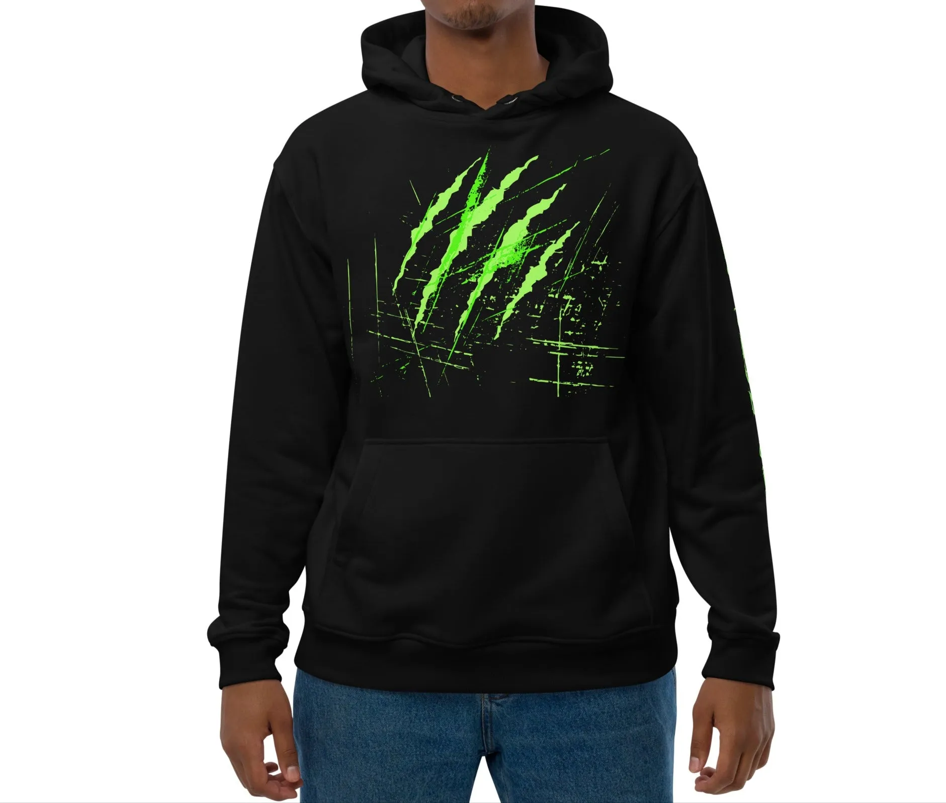 ORGANIC COTTON MEN'S HOODIE PSYCHO MISERY