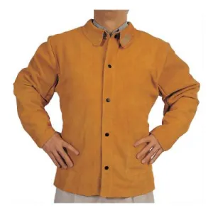 ORS Nasco Q-Line Leather Jacket, 3X-Large, Golden Brown, Q-1-3XL