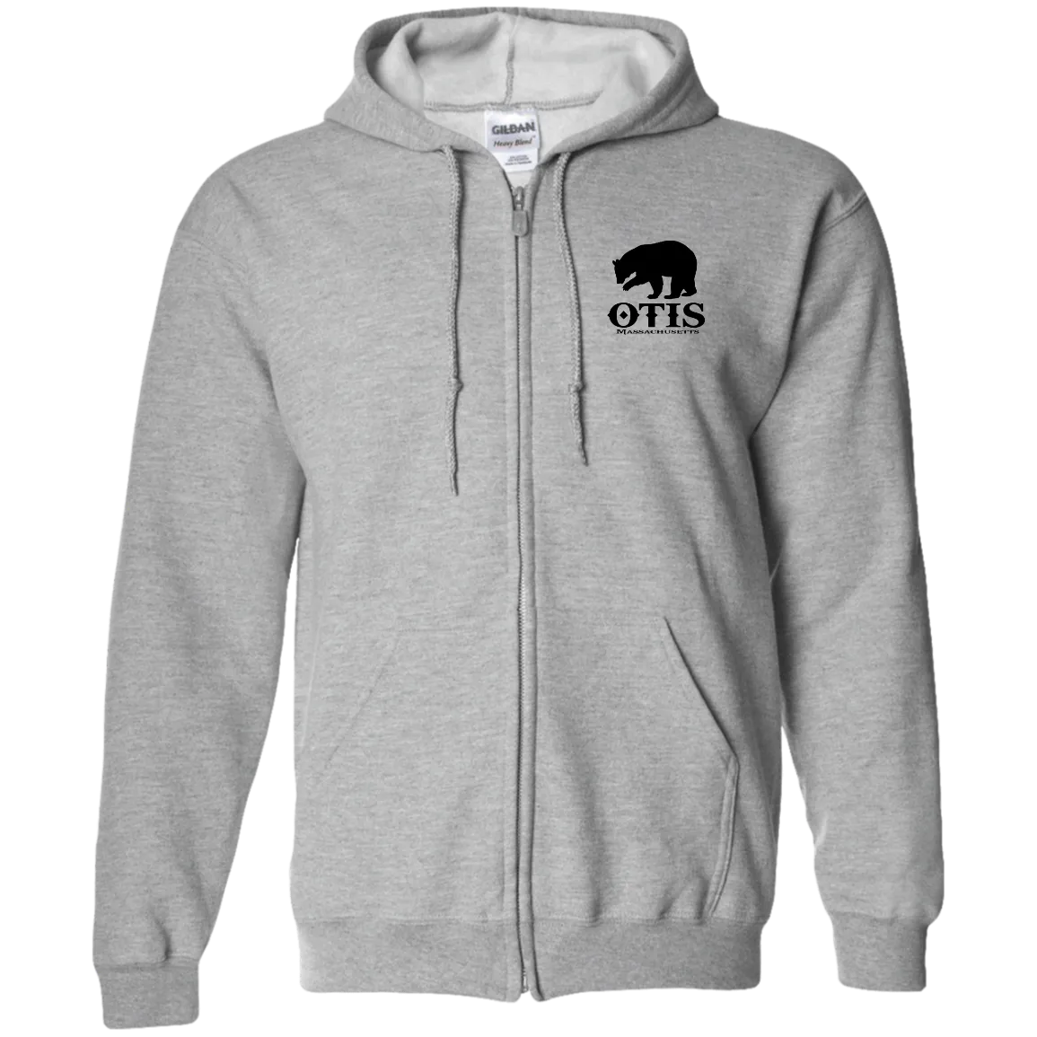 Otis Zip Up Hooded Sweatshirt