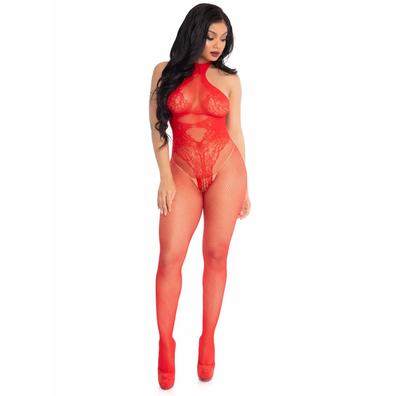 Over You Fishnet Bodystocking