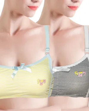 Pack of 2 -  Comforts Cotton Bra for Women