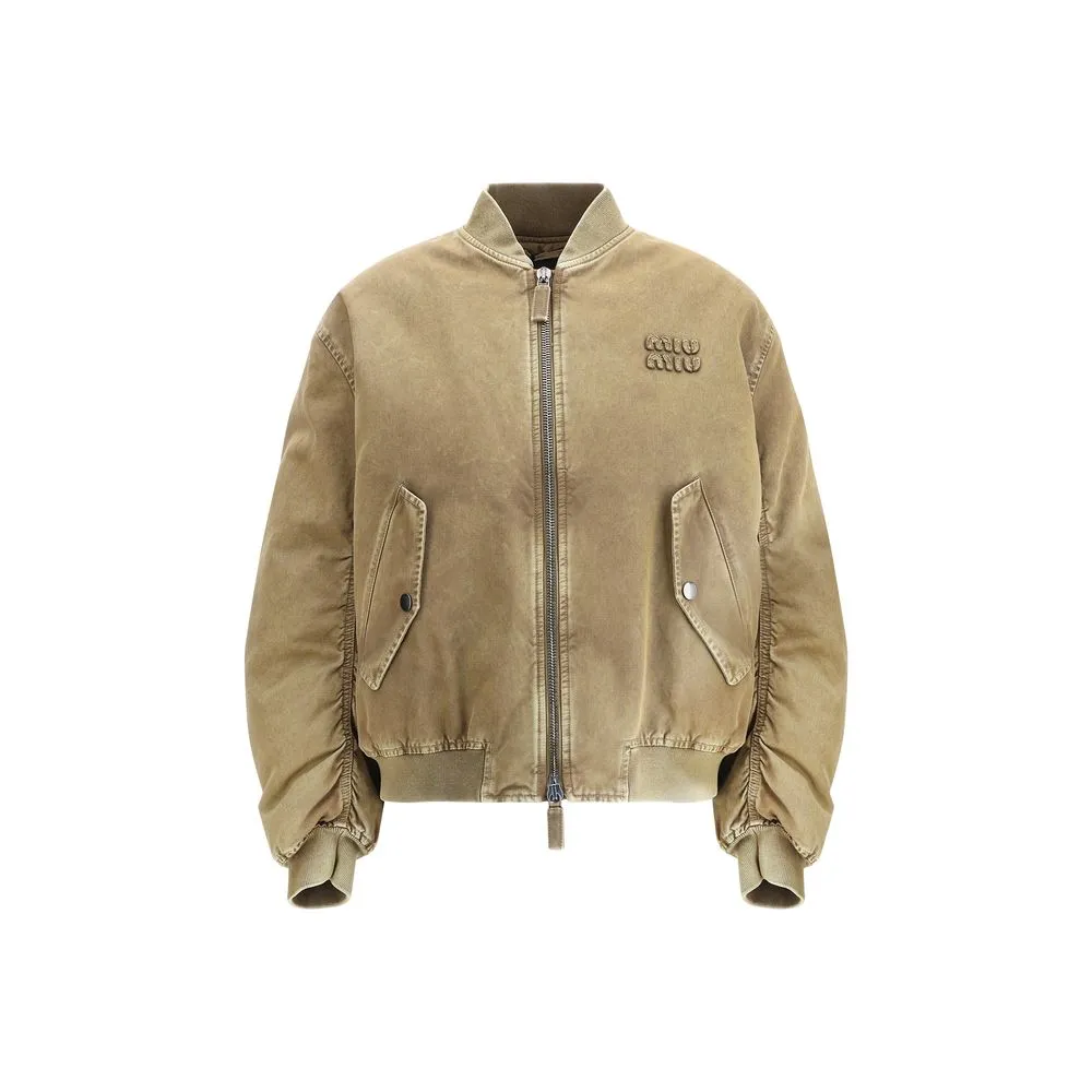 Padded cotton Bomber Jacket