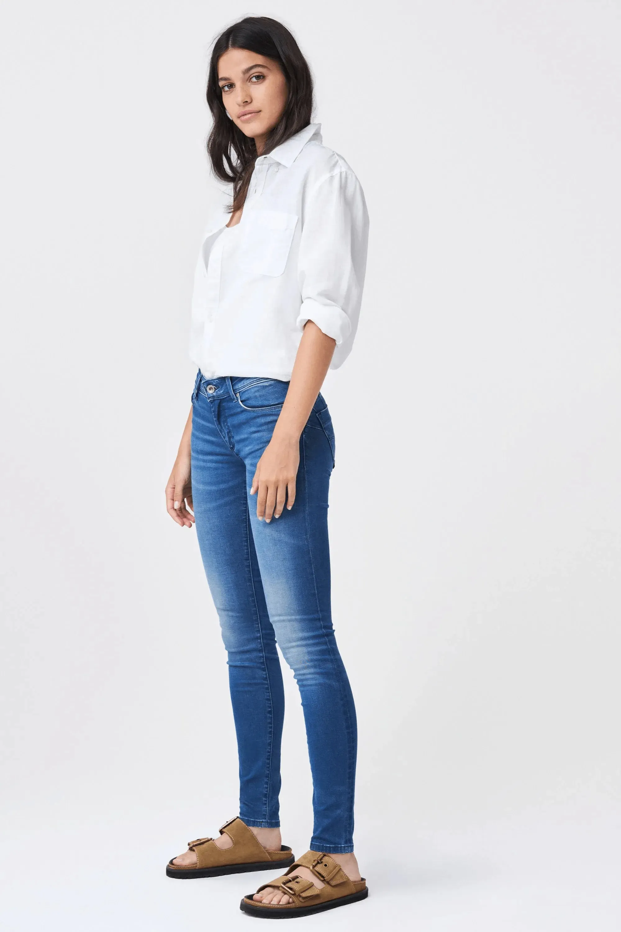 Pantalones vaqueros push up wonder skinny soft touch