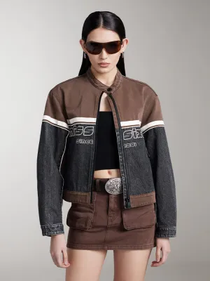 Patchwork Denim Jacket