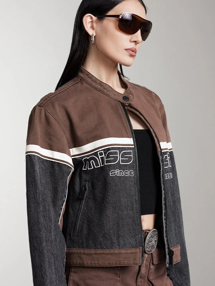 Patchwork Denim Jacket