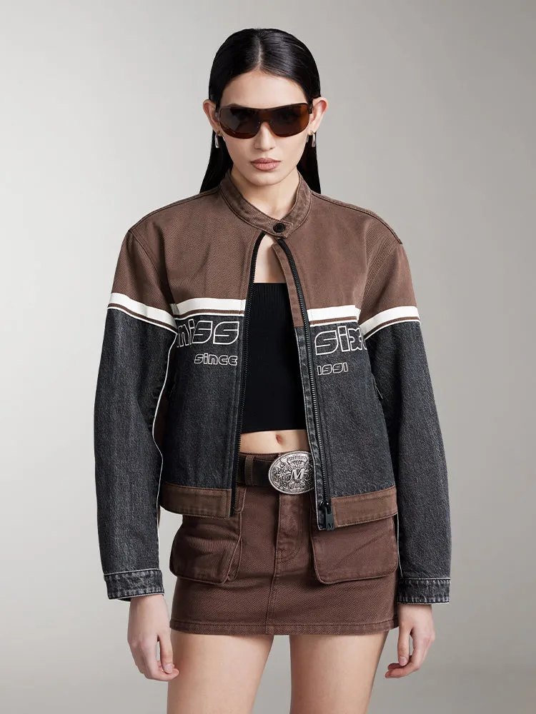 Patchwork Denim Jacket