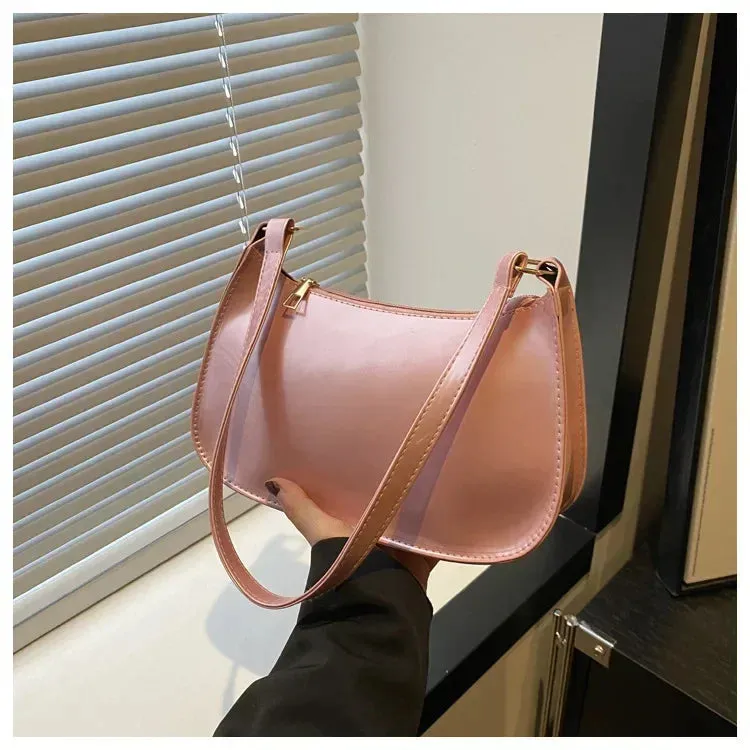 Patent Leather Designer Shoulder Handbag