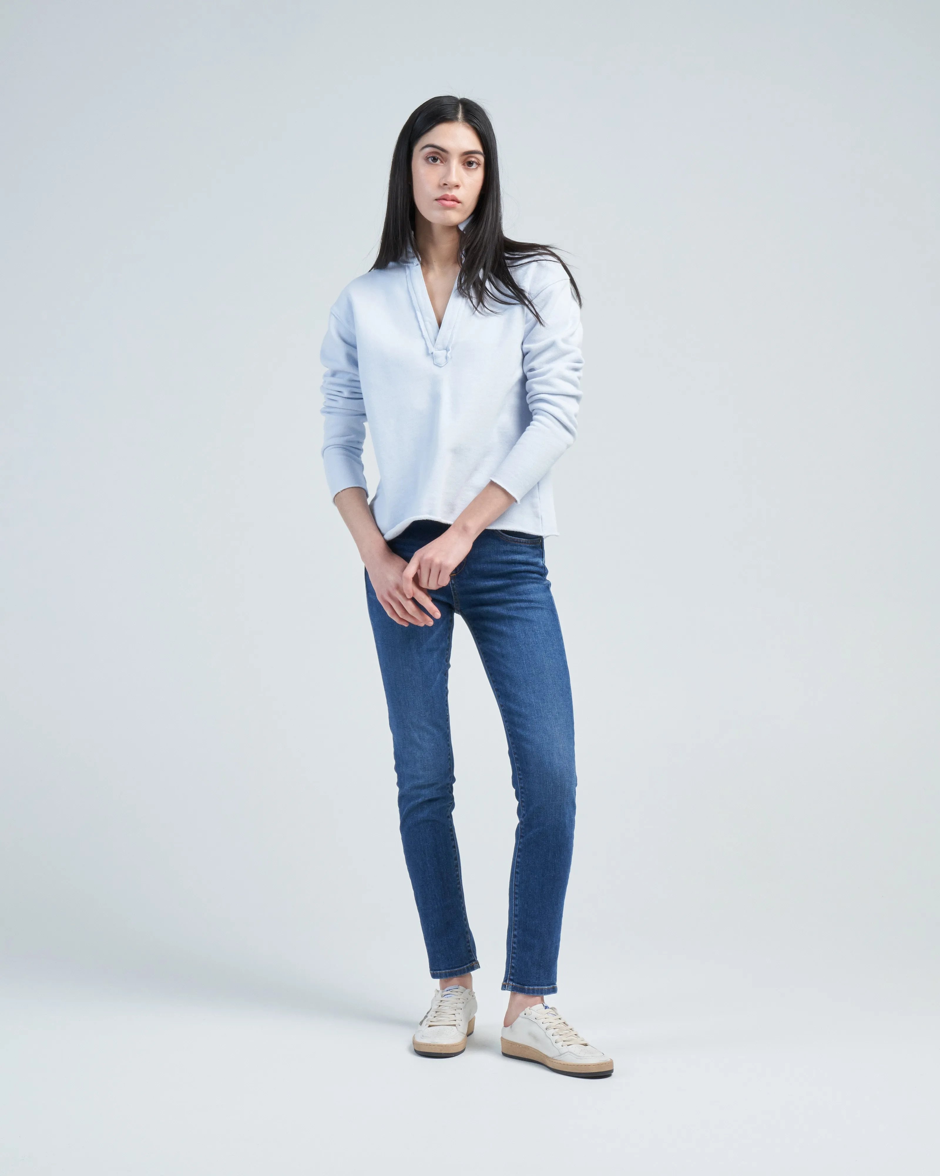 patrick popover henley triple fleece