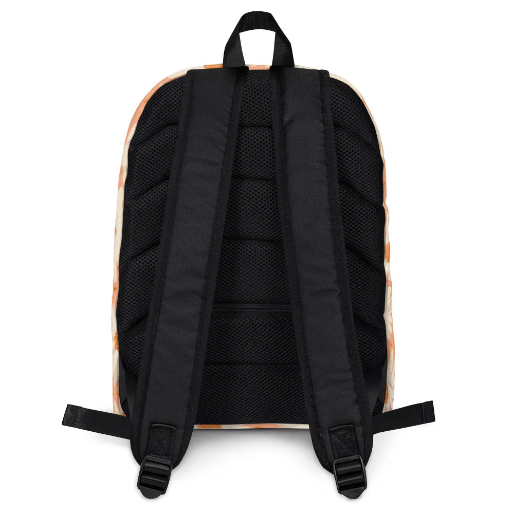 Peach Daisies Backpack - OG Hippie Chick