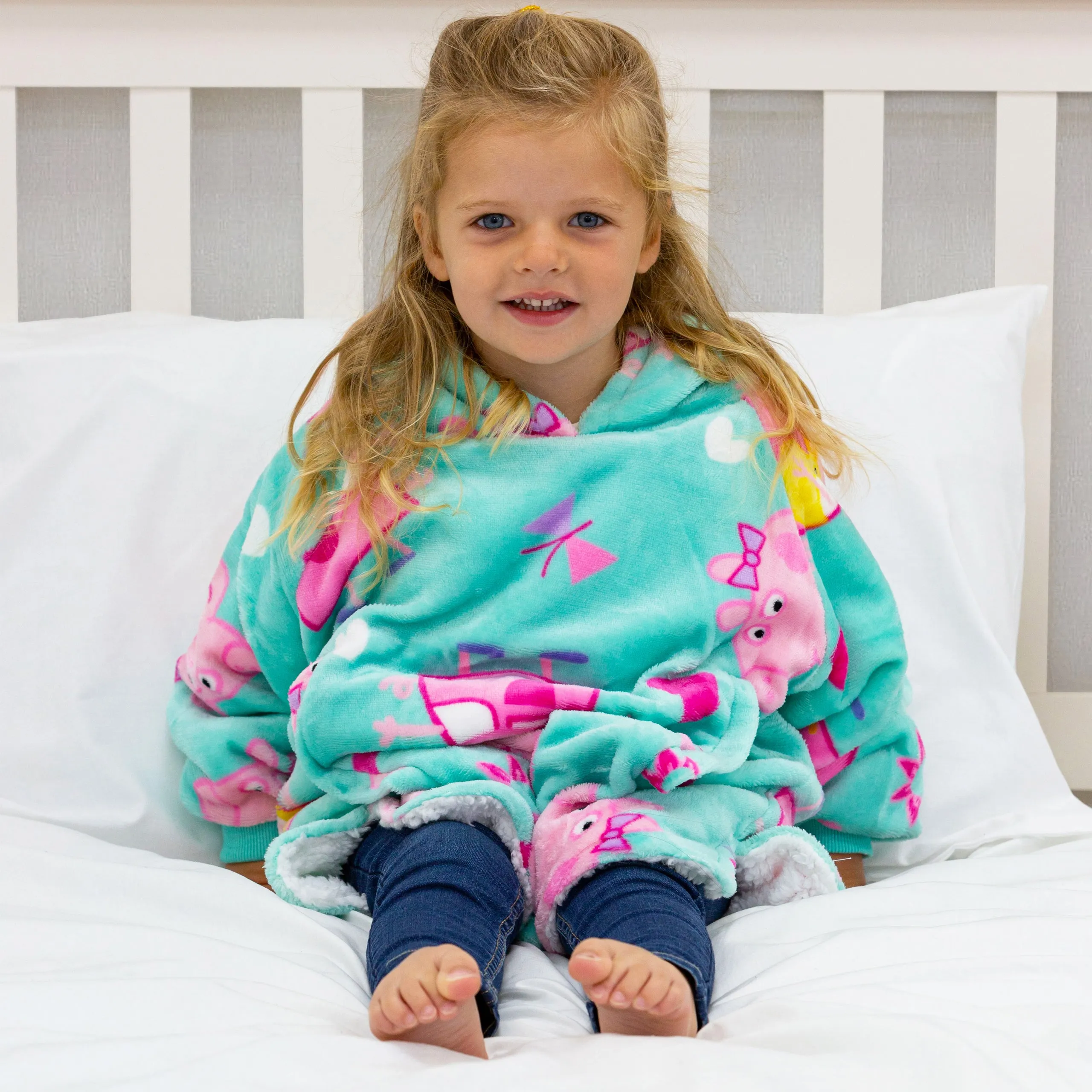 Peppa Pig Fleece Hoodie Blanket