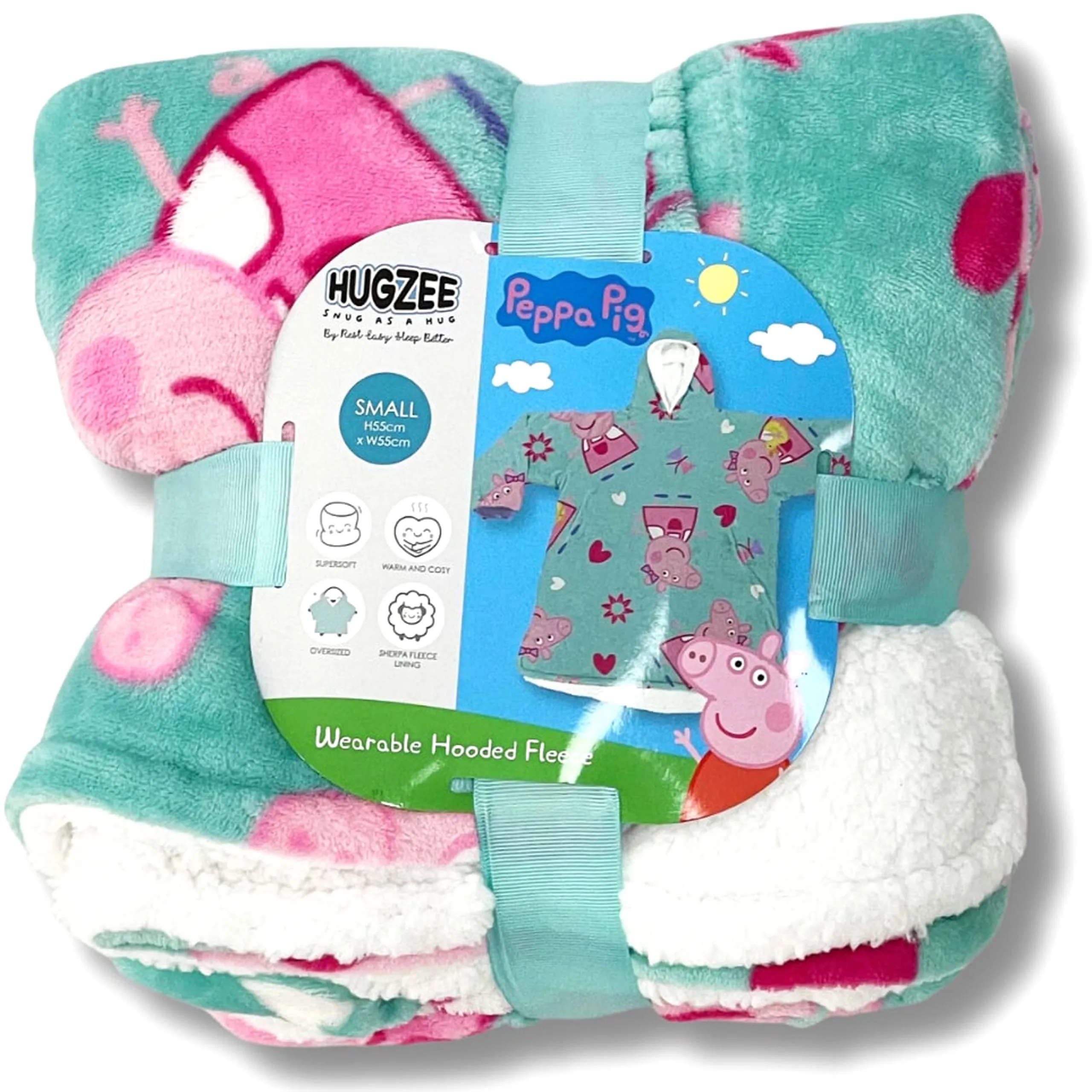 Peppa Pig Fleece Hoodie Blanket