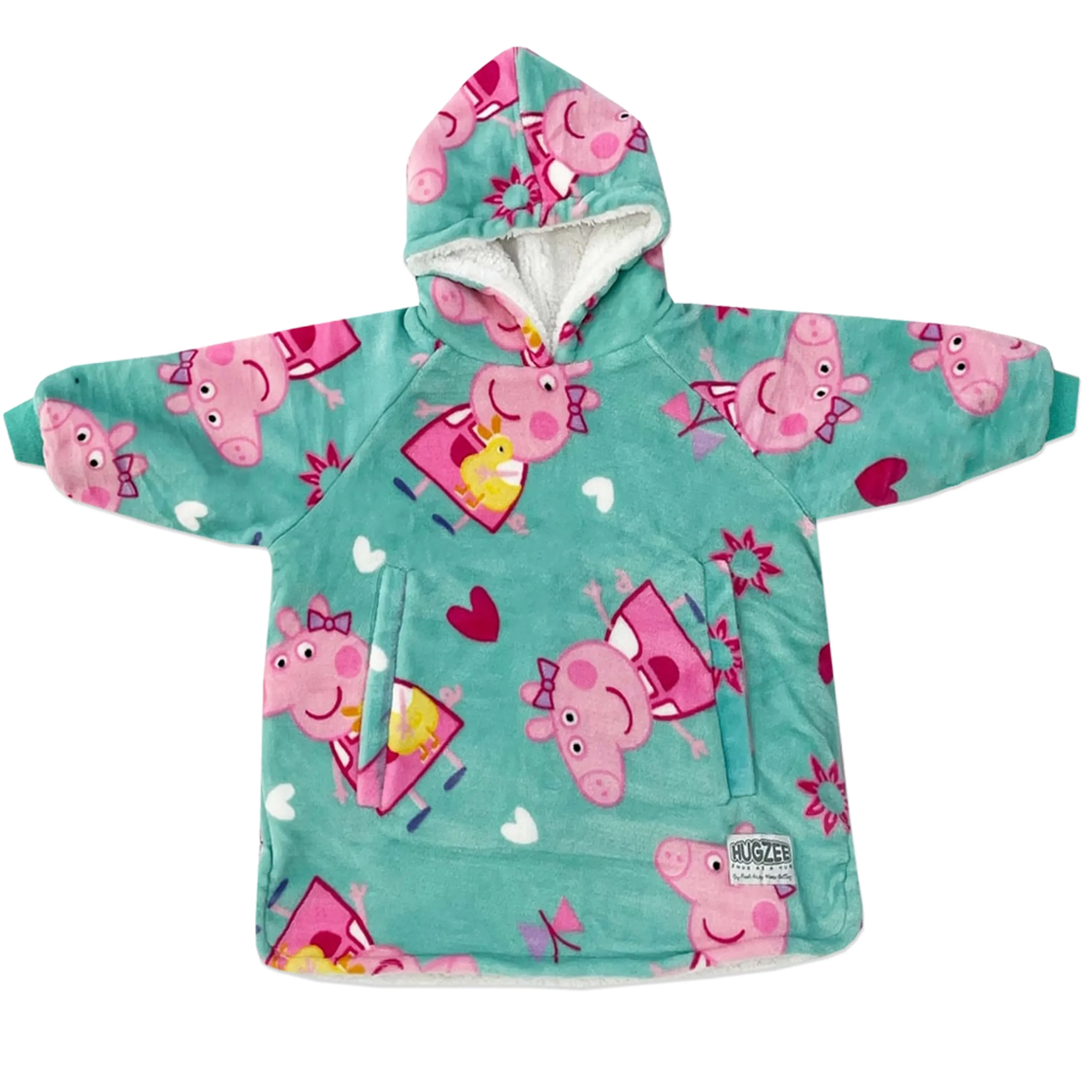Peppa Pig Fleece Hoodie Blanket