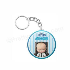 Personalised Boss Baby Keychain