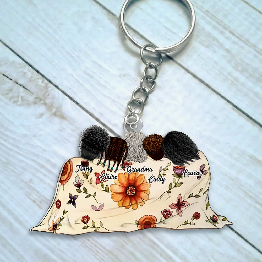 Personalized Gifts For Mom Keychain Mom And Daughters 02QHHU250225HH