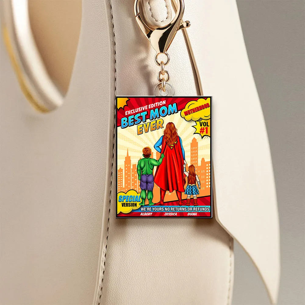 Personalized Gifts For Mom Keychain Motherhood Special Version 01TOQN100325PA