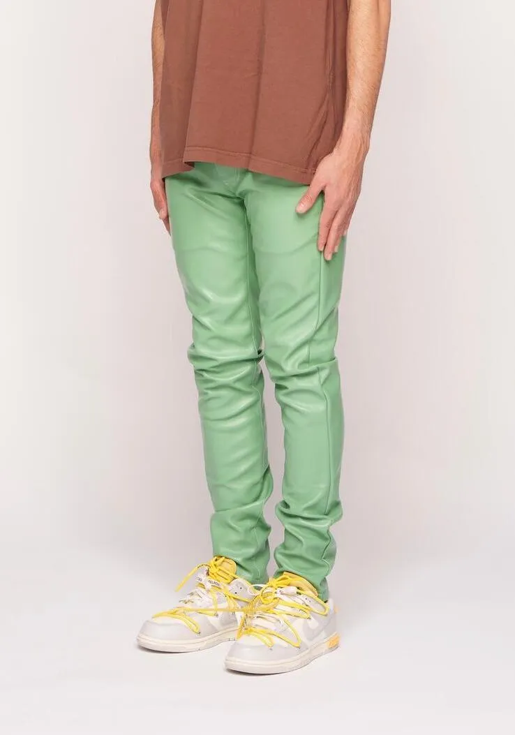 PHEELINGS Be the Change SKINNY LEATHER DENIM (FROG GREEN)