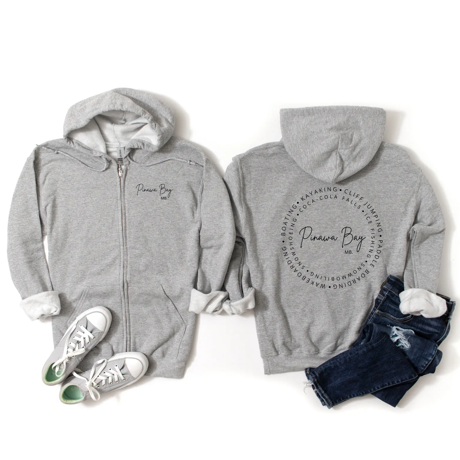 Pinawa Bay CozyZip Hoodies