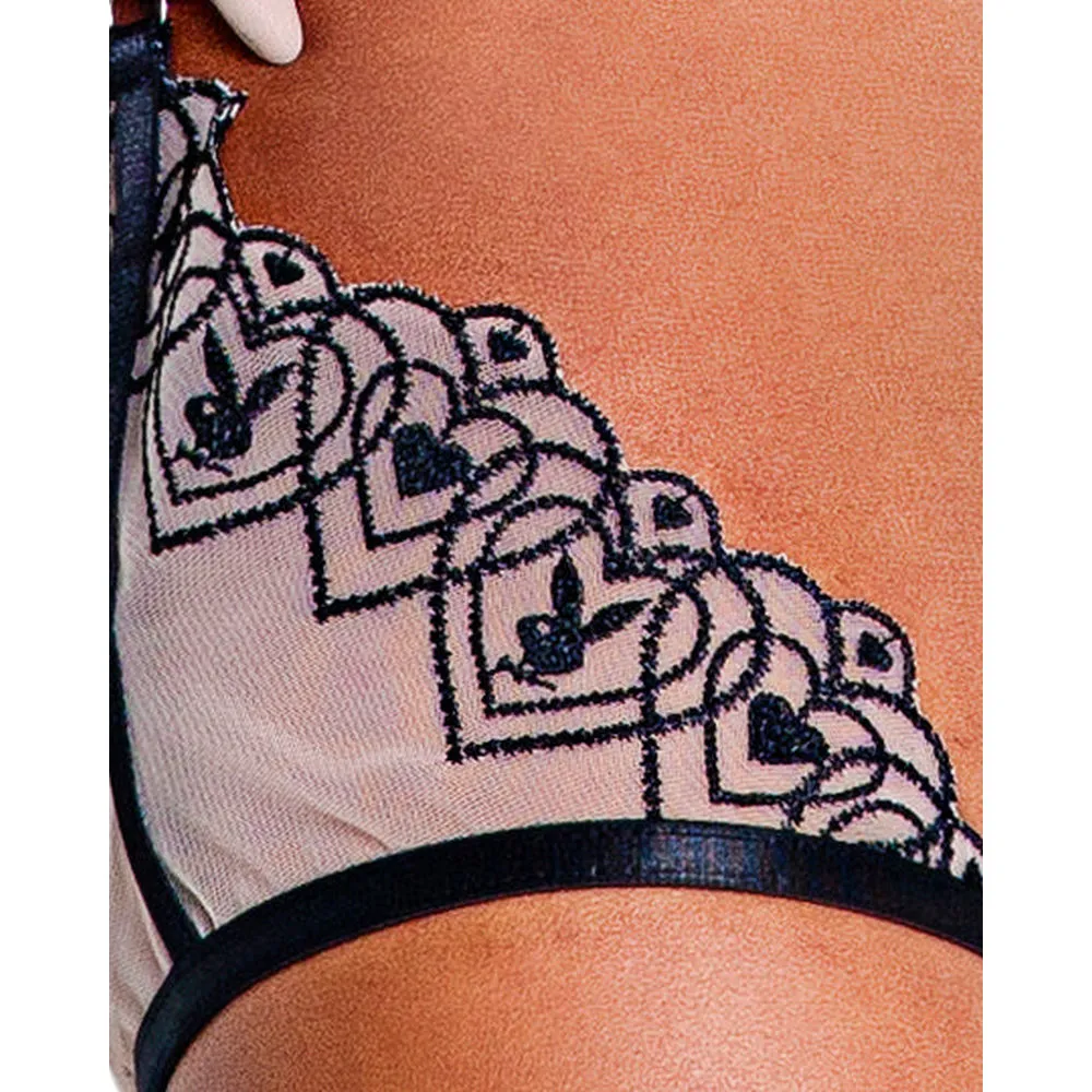 Playboy Collection - Bunny Kiss 3-Piece Chaps Set