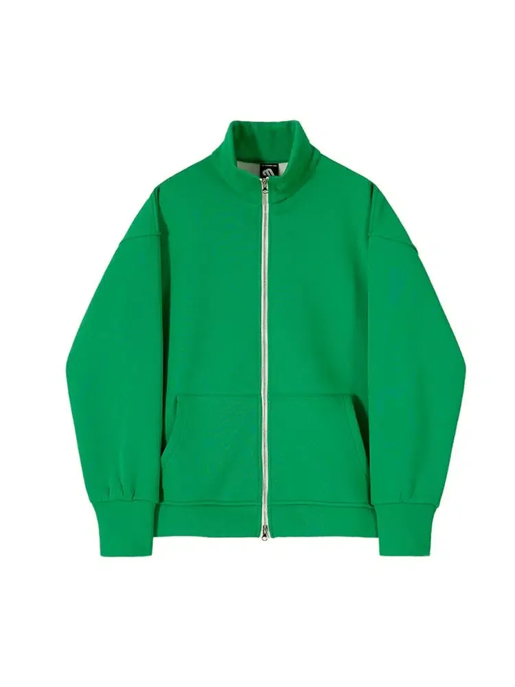 Pockets Zip-Up Jacket
