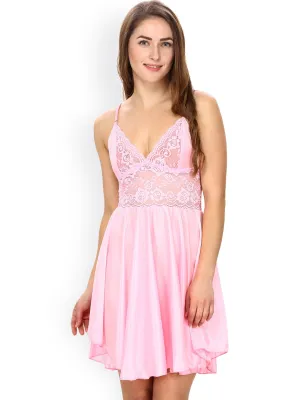 Poftik Sexy Lingerie See Through Lingerie Nightgown Babydoll  Nighty