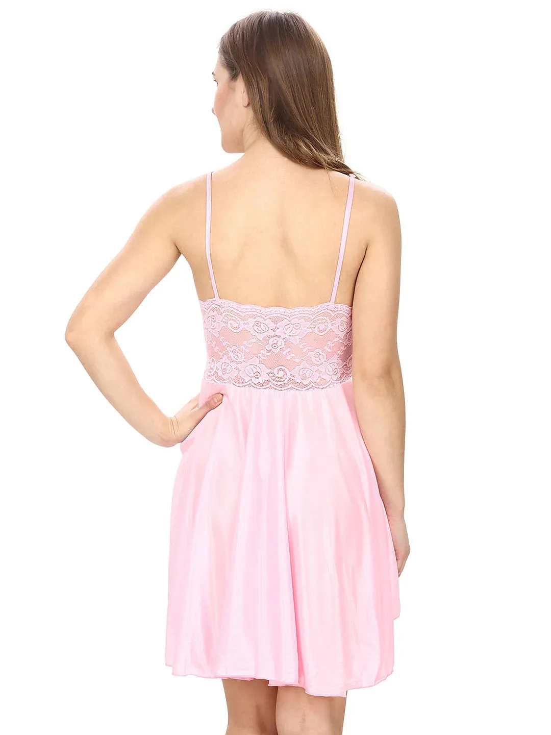 Poftik Sexy Lingerie See Through Lingerie Nightgown Babydoll  Nighty