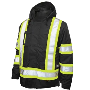 Poly Oxford 5-in-1 Safety Jacket by Tough Duck - Style S426