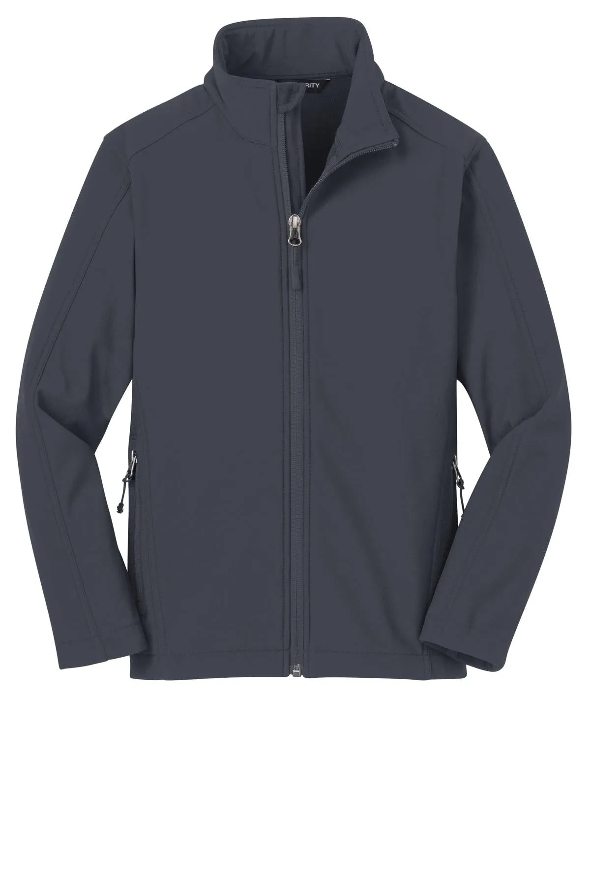 Port Authority Youth Core Soft Shell Jacket. Y317 Battleship Grey
