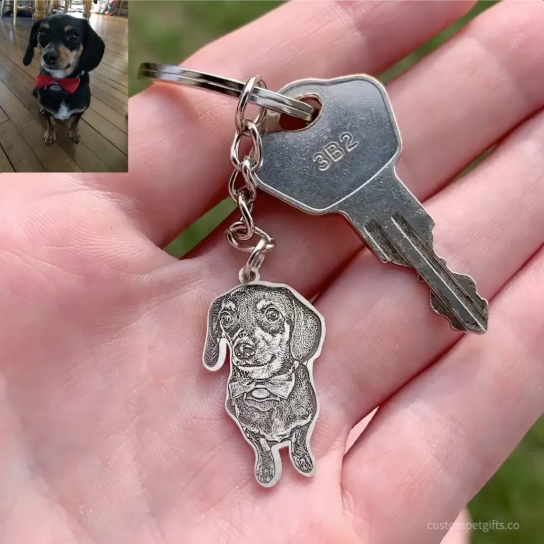 Porte Clef Photo Animal