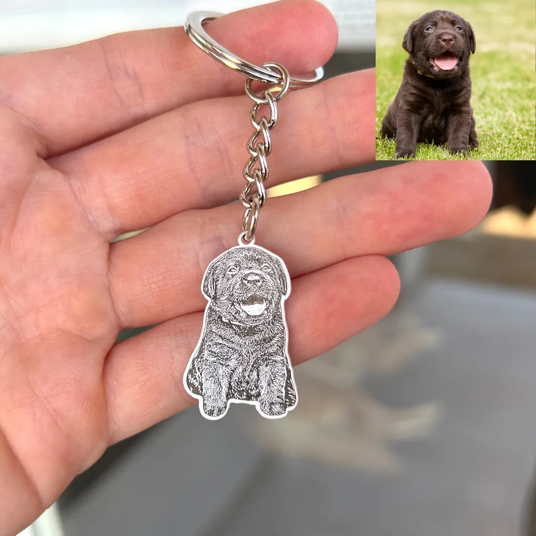 Porte Clef Photo Animal