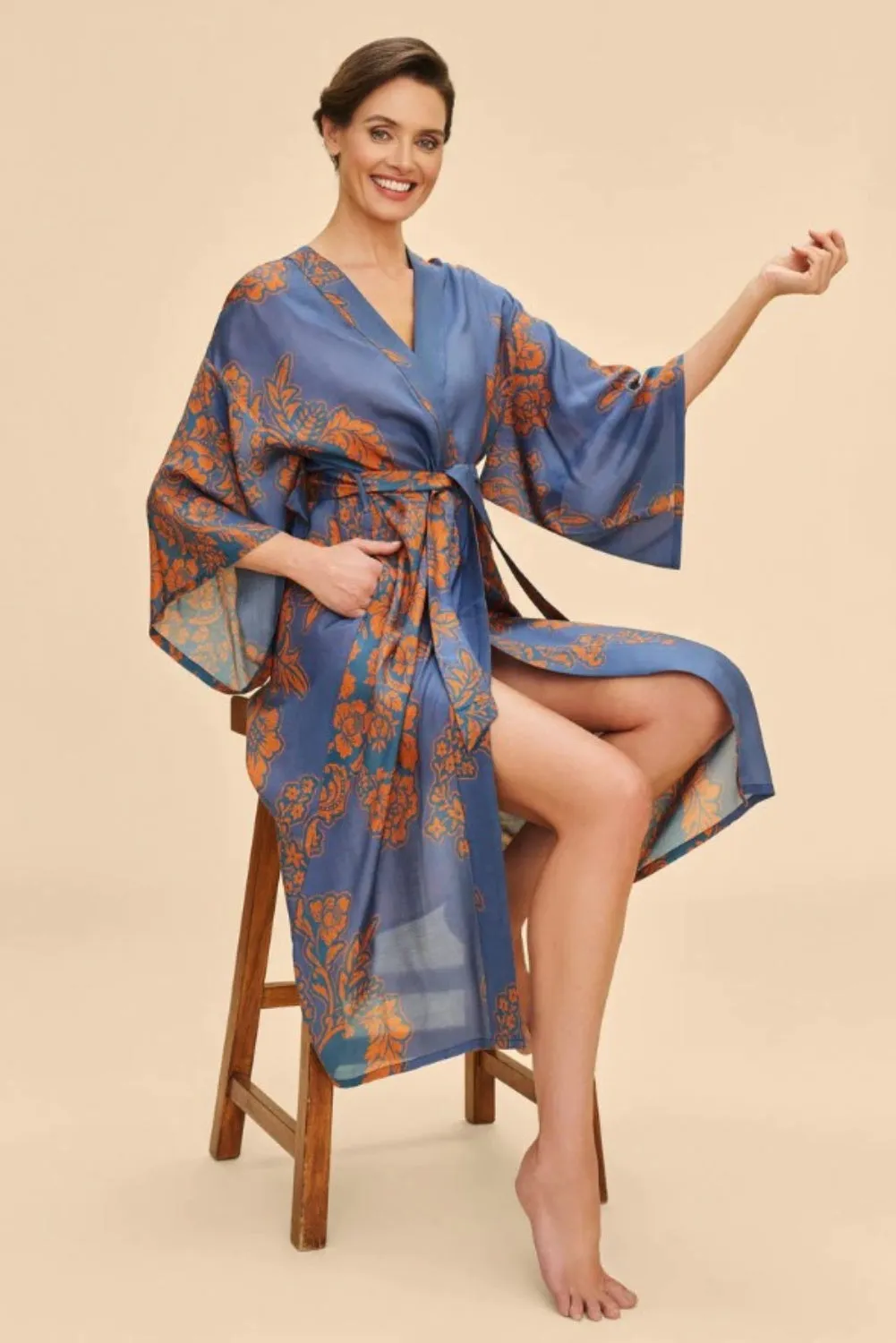 POWDER KIMONO DENIM TAPESTRY