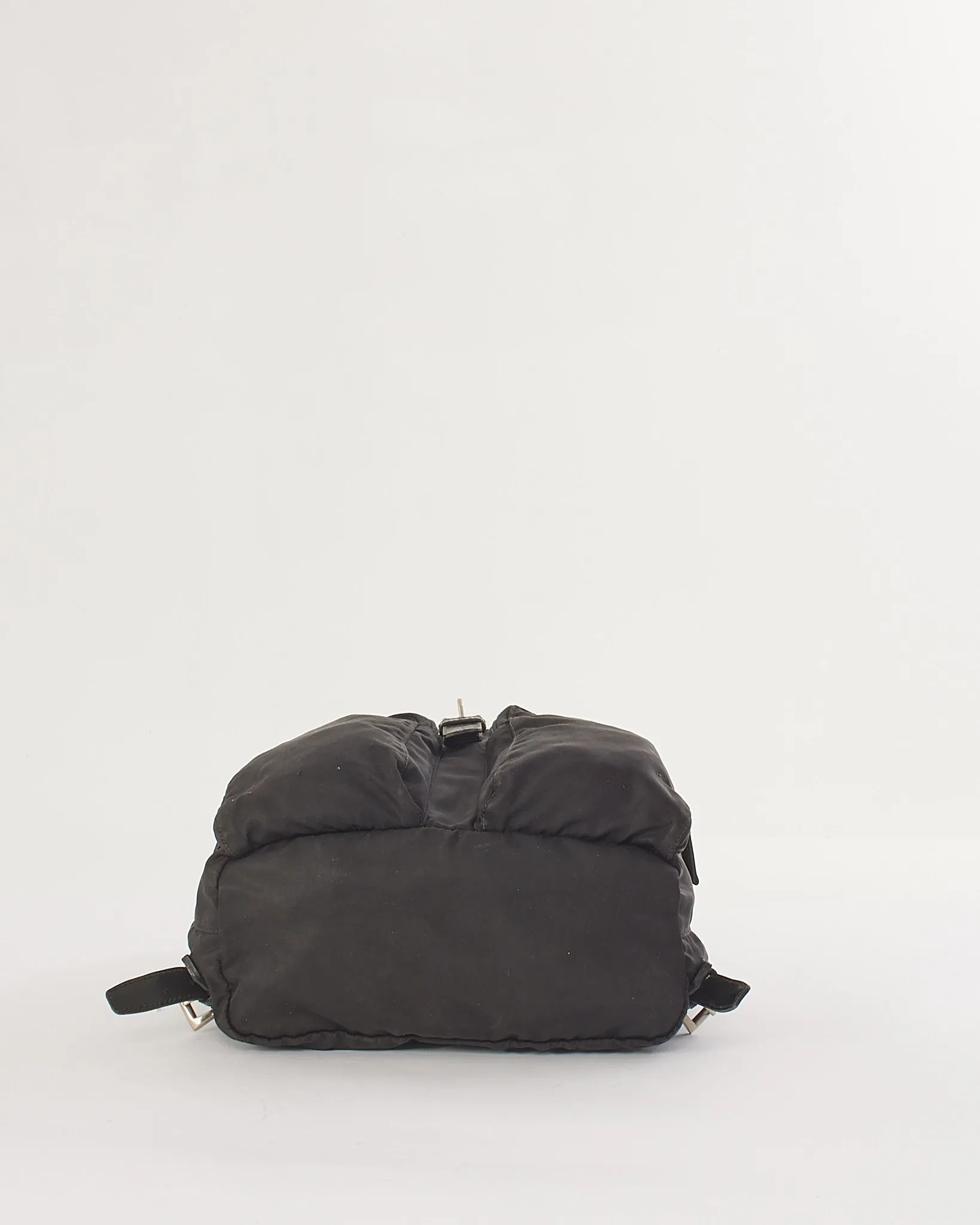 Prada Black Nylon Tessuto Small Backpack