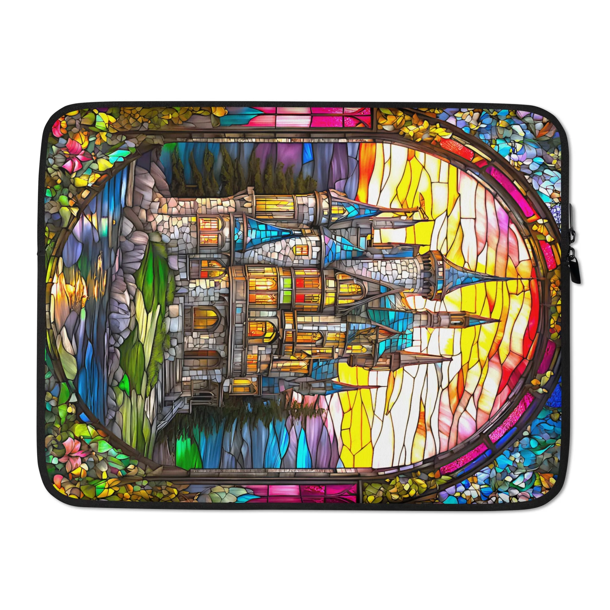 Princess Castle Colorful Laptop Sleeve