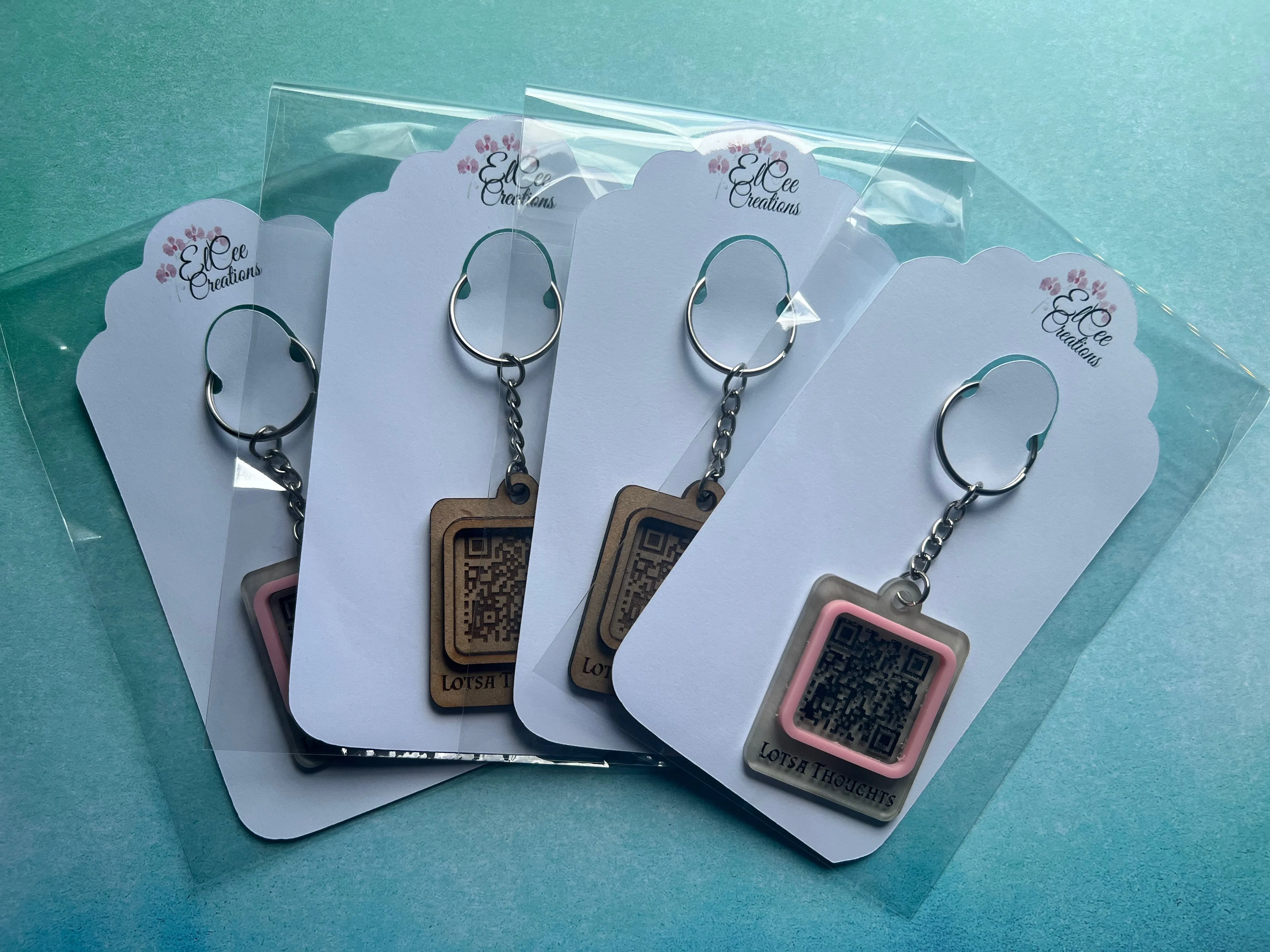 QR Code Keychains