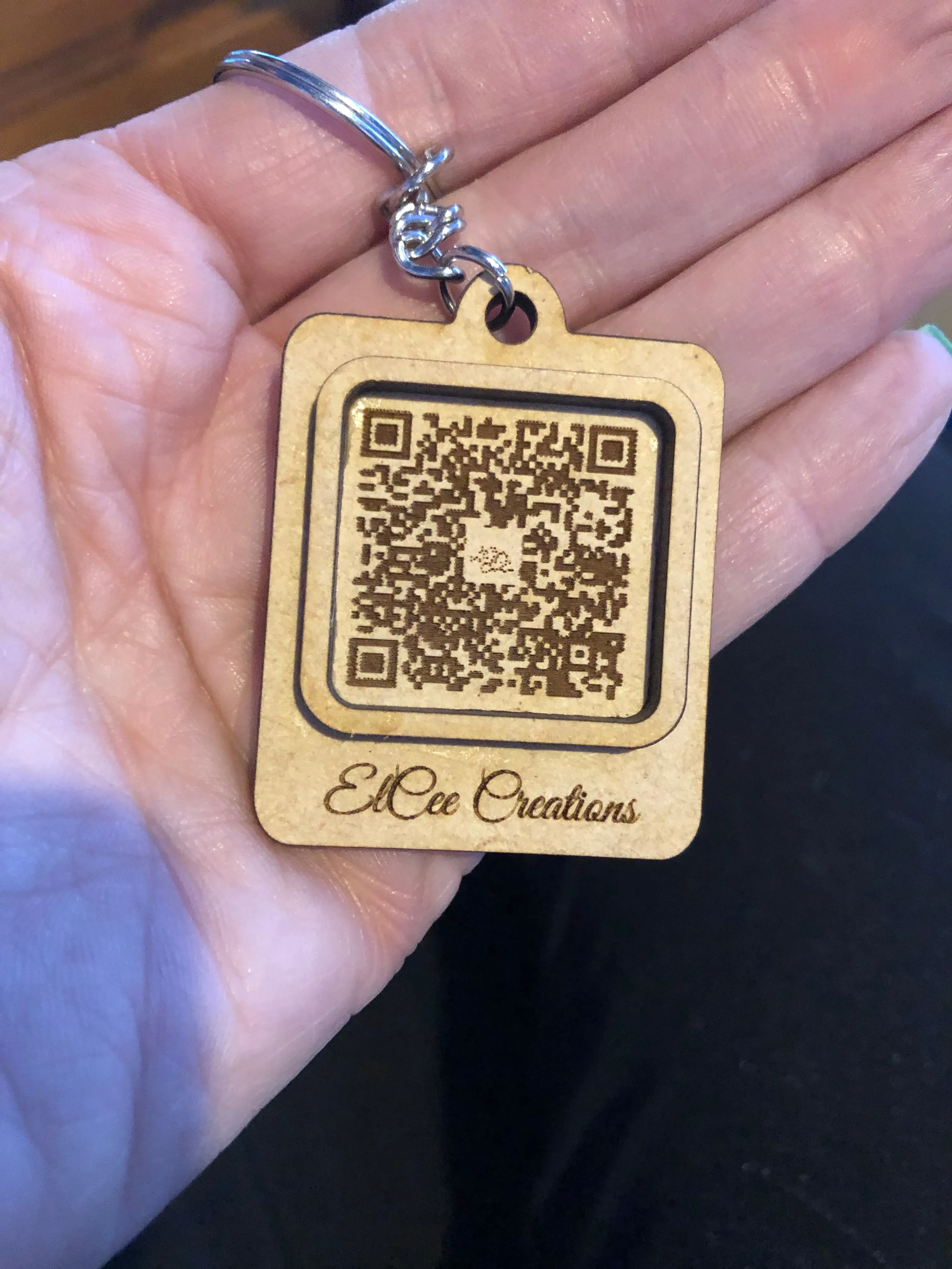 QR Code Keychains
