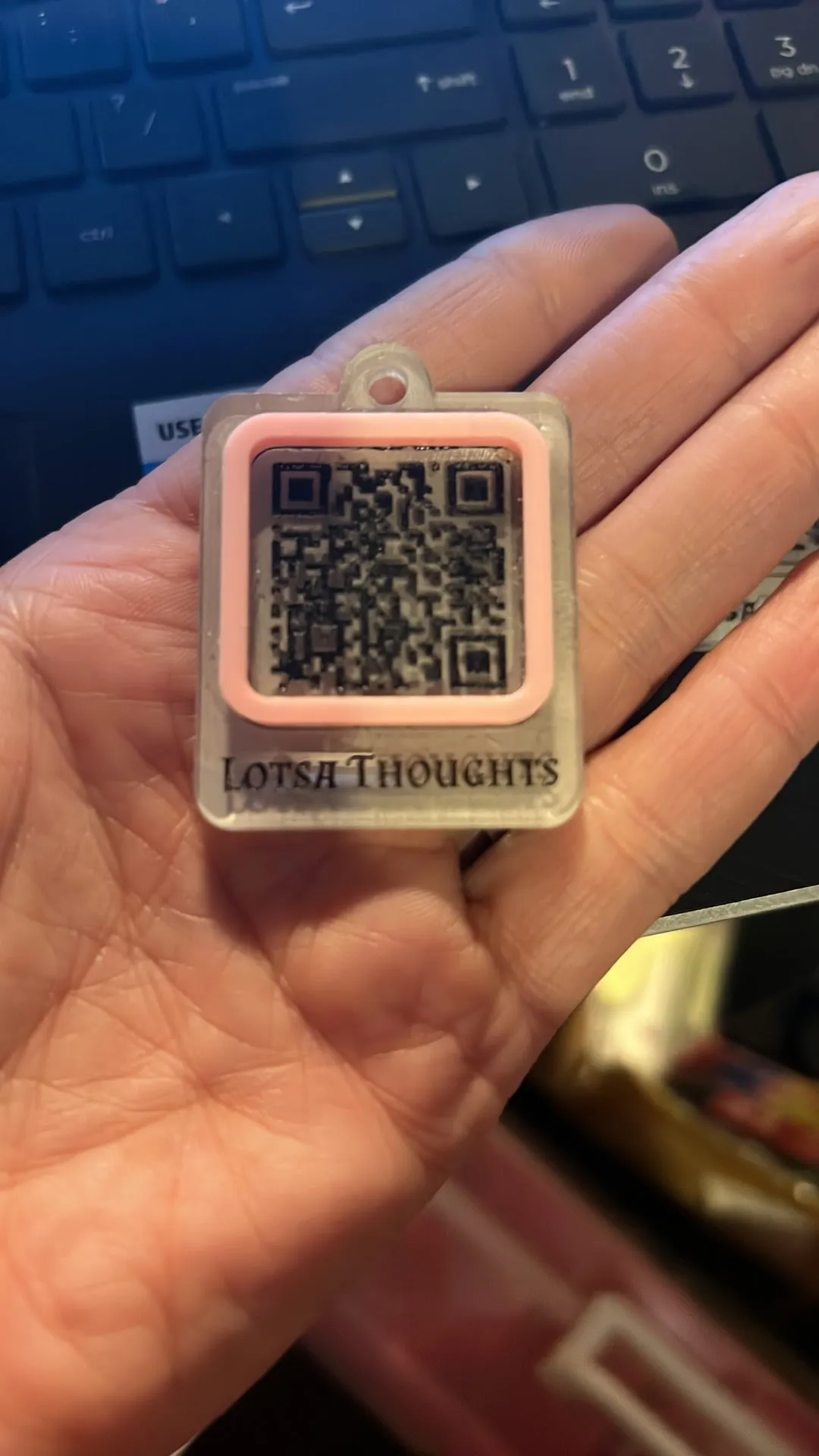 QR Code Keychains