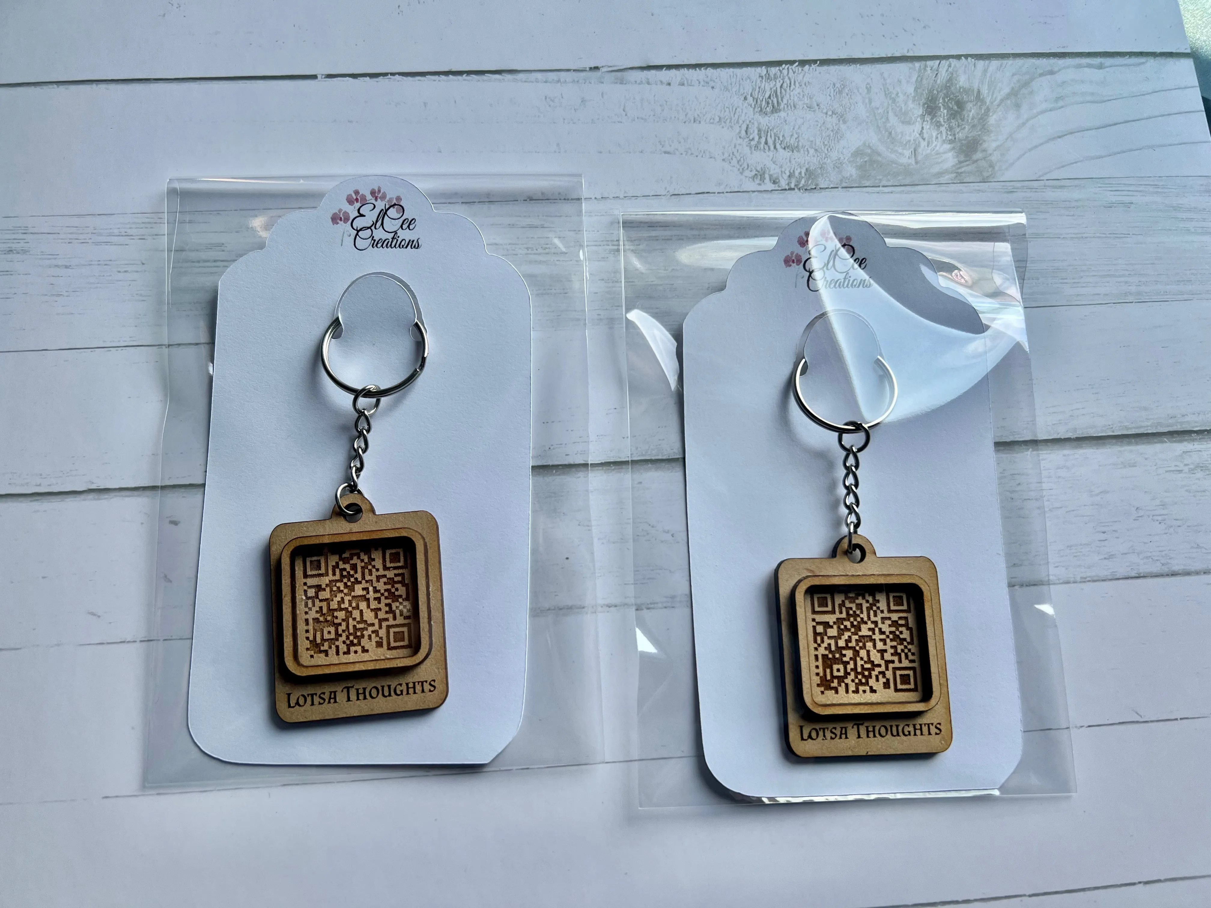 QR Code Keychains