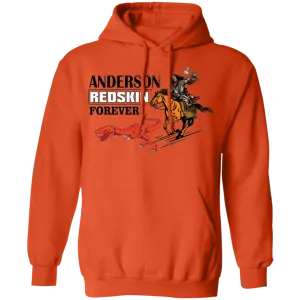 "REDSKIN FOREVER" Hoodie (Orange) 2
