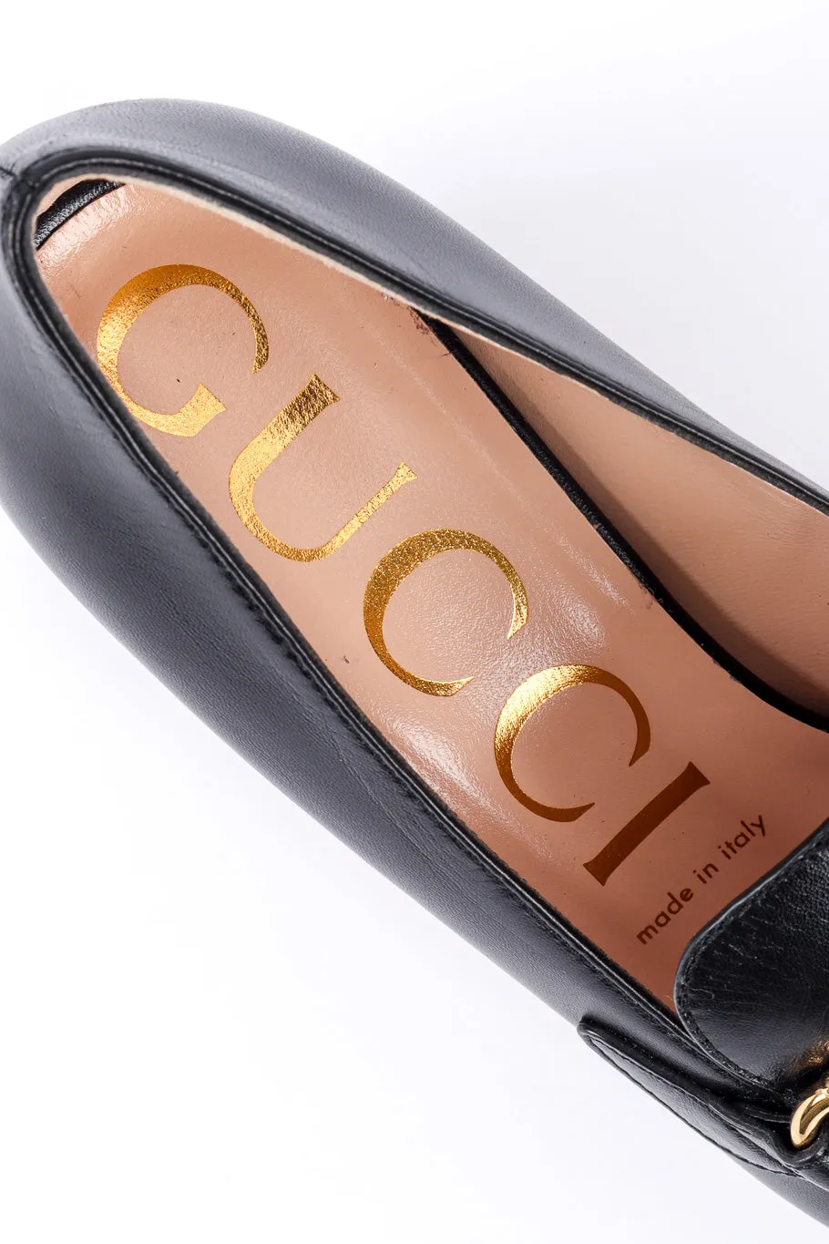 "Zumi" Horsebit Mid Heel Loafers