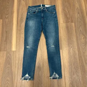 Rag &amp; Bone Cate Mid-Rise Ankle Skinny Jeans
