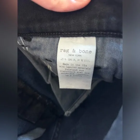 Rag and Bone High Rose Skinny Jeans​