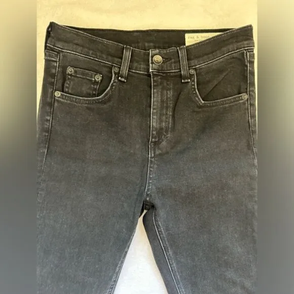 Rag and Bone High Rose Skinny Jeans​