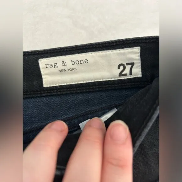 Rag and Bone High Rose Skinny Jeans​